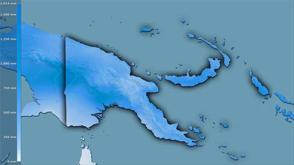 Precipitación Del Cuarto Más Seco Dentro Del Área Papúa Nueva —  Fotos de Stock