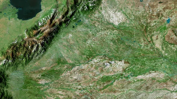 Barinas Venezuela Eyaleti Uydu Görüntüleri Ülke Alanına Göre Şekillendirilmiş Görüntüleme — Stok fotoğraf