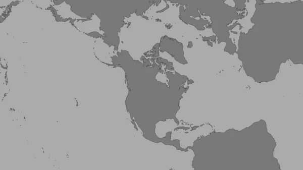 Tierras Océanos Dentro Áreas Adyacentes Placa Tectónica América Del Norte —  Fotos de Stock