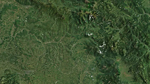 Bistrita Nasaud Condado Rumania Imágenes Satélite Forma Delineada Contra Área — Foto de Stock