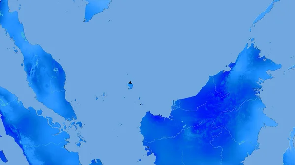 Malásia Área Mapa Anual Precipitação Projeção Estereográfica Composição Bruta Camadas — Fotografia de Stock