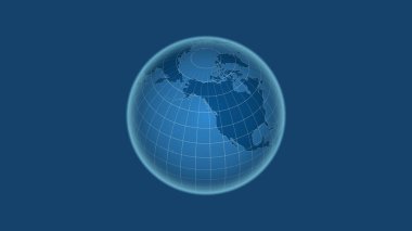 Amerika - Alaska. Mahalle - dış hatları olmayan uzak perspektif. Sadece şekiller - kara / okyanus maskesi