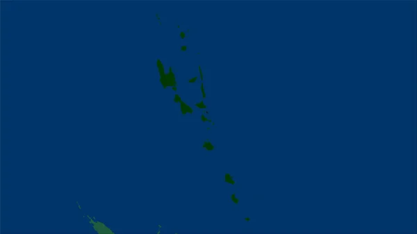 Área Vanuatu Mapa Divisiones Administrativas Proyección Estereográfica Composición Bruta Las —  Fotos de Stock