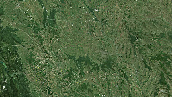 Iasi Rumäniens Län Satellitbilder Form Som Skisseras Mot Dess Landområde — Stockfoto