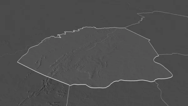Увеличьте Изображение Атакоры Департамент Бенина Непристойная Перспектива Карта Высоты Билевель — стоковое фото