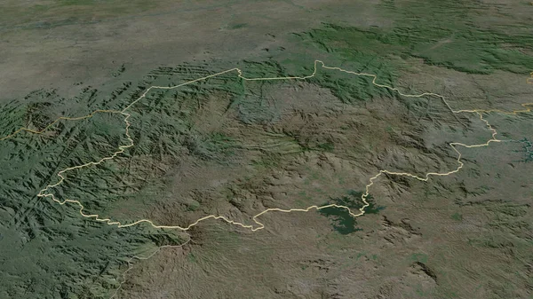 Увеличьте Масштаб Изображения Nord Ouest Регион Камеруна Непристойная Перспектива Спутниковые — стоковое фото