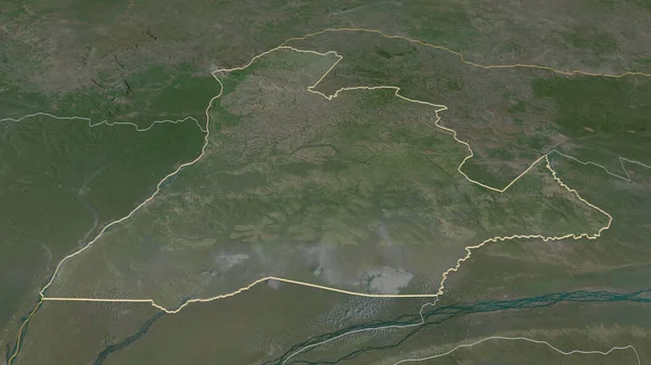 Ampliar Sud Ubangi Provincia República Democrática Del Congo Delineado Perspectiva —  Fotos de Stock