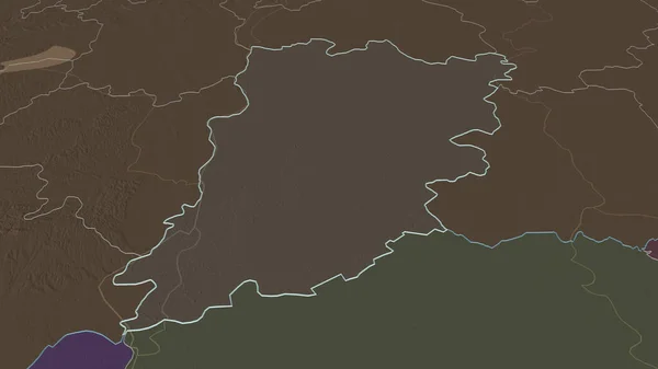 Přiblížit Bacs Kiskun Okres Maďarsko Nastínil Úhlová Perspektiva Barevná Hrbolatá — Stock fotografie