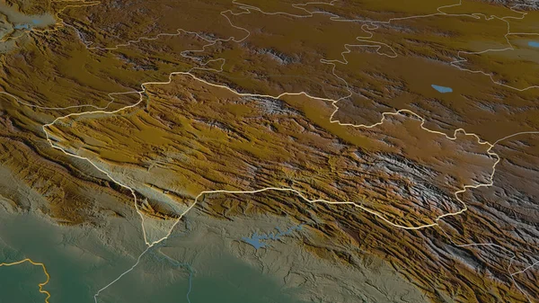 Lorestan Ran Ili Yakınlaştırın Belirsiz Bir Bakış Açısı Yüzey Suları — Stok fotoğraf