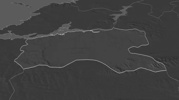 Увеличьте Изображение Лимерика Графство Ирландия Непристойная Перспектива Карта Высоты Билевель — стоковое фото