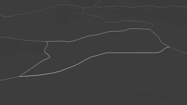 Увеличь Сабху Район Ливии Непристойная Перспектива Карта Высоты Билевель Поверхностными — стоковое фото