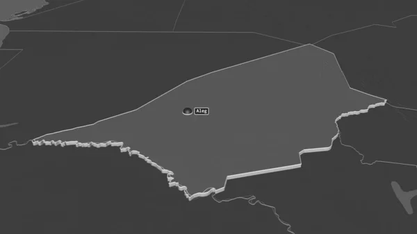 Збільшити Масштаб Бракні Околиці Мавританії Було Дуже Трудно Неймовірна Перспектива — стокове фото