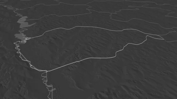 Увеличьте Изображение Глодени Район Молдовы Непристойная Перспектива Карта Высоты Билевель — стоковое фото