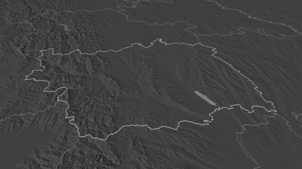 Увеличьте Изображение Бакау Округ Румыния Непристойная Перспектива Карта Высоты Билевель — стоковое фото