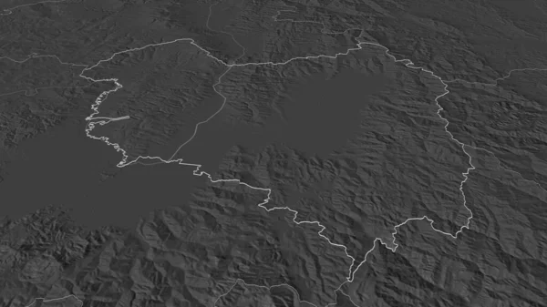Увеличьте Масштаб Изображения Ковасна Округ Румыния Непристойная Перспектива Карта Высоты — стоковое фото