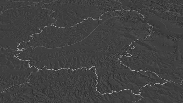 Увеличьте Изображение Муреса Округ Румыния Непристойная Перспектива Карта Высоты Билевель — стоковое фото