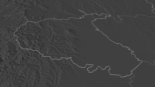 Увеличьте Изображение Врансии Округ Румыния Непристойная Перспектива Карта Высоты Билевель — стоковое фото