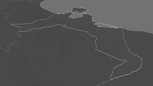 Увеличьте Изображение Меденина Провинция Тунис Непристойная Перспектива Карта Высоты Билевель — стоковое фото