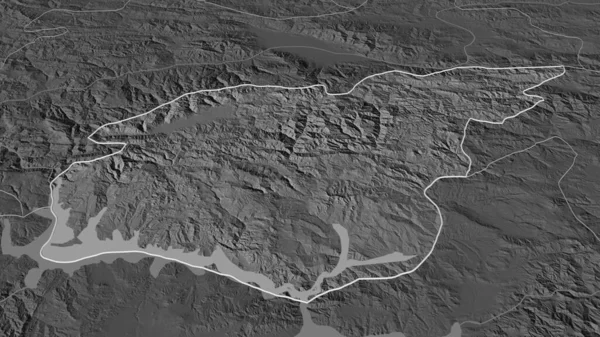 Увеличьте Изображение Тунчели Провинция Турции Непристойная Перспектива Карта Высоты Билевель — стоковое фото