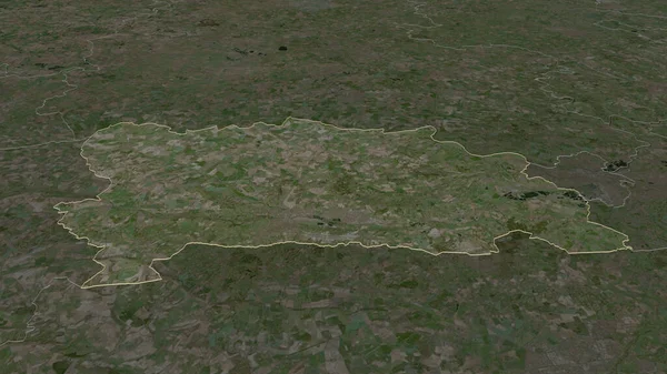 Batı Berkshire Ngiltere Eyaleti Yakınlaştır Belirsiz Bir Bakış Açısı Uydu — Stok fotoğraf