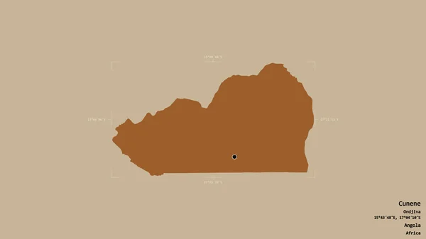 Область Кунен Провінція Ангола Ізольована Твердому Тлі Геотермальному Обмежувальному Ящику — стокове фото