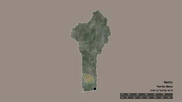 Опустошенный Облик Бенина Столицей Основным Региональным Делением Отделенной Зоуской Зоной — стоковое фото
