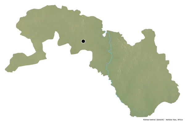 Σχήμα Του Plateau Central Περιοχή Της Μπουρκίνα Φάσο Την Πρωτεύουσά — Φωτογραφία Αρχείου