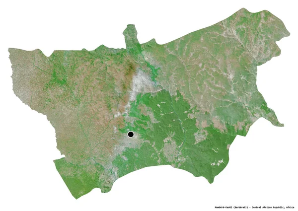 Forma Mambere Kadei Prefeitura República Centro Africana Com Sua Capital — Fotografia de Stock