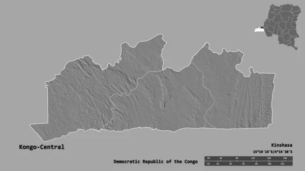 Kongo Central Demokratik Kongo Cumhuriyeti Eyaleti Başkenti Sağlam Arka Planda — Stok fotoğraf