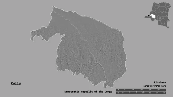 Demokratik Kongo Cumhuriyeti Nin Kwilu Eyaleti Başkenti Sağlam Bir Zemin — Stok fotoğraf