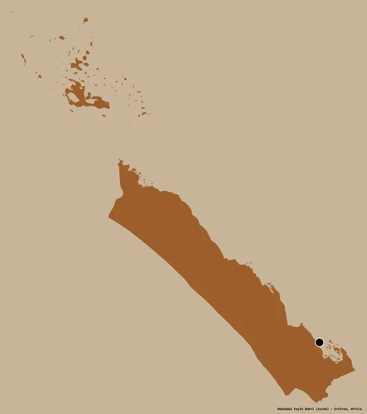Σχήμα Debubawi Keyih Bahri Περιοχή Της Ερυθραίας Την Πρωτεύουσά Της — Φωτογραφία Αρχείου