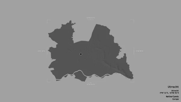Зона Утрехта Провінція Нідерланди Ізольована Твердому Тлі Геотермальному Обмежувальному Ящику — стокове фото
