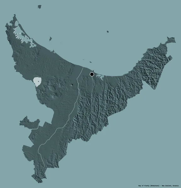 Vorm Van Bay Plenty Regionale Raad Van Nieuw Zeeland Met — Stockfoto