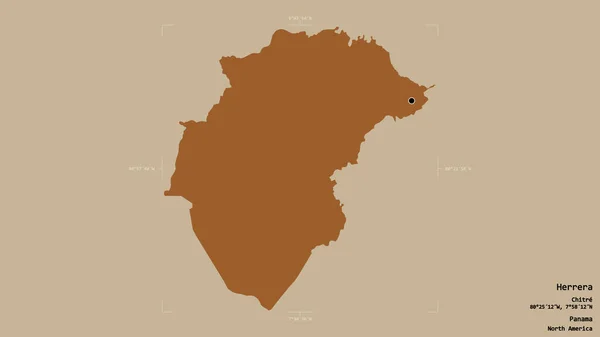 Територія Еррери Провінції Панама Ізольована Твердому Тлі Геотермальному Обмежувальному Ящику — стокове фото