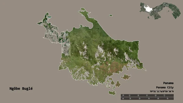 Gestalt Von Ngobe Bugle Dem Indigenen Territorium Panamas Dessen Hauptstadt — Stockfoto