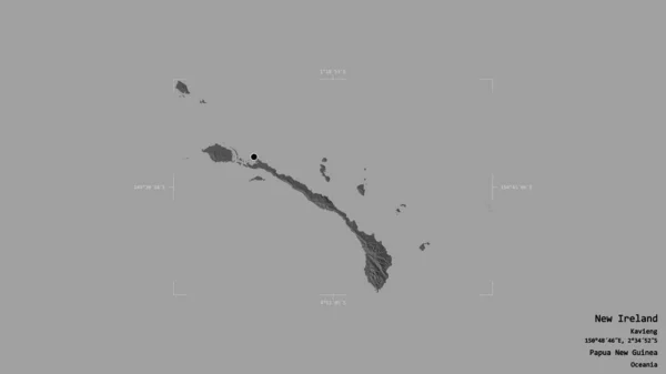 Περιοχή Της Νέας Ιρλανδίας Επαρχία Της Παπουασίας Νέας Γουινέας Απομονωμένη — Φωτογραφία Αρχείου