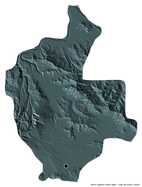 Forma Las Tierras Altas Occidentales Provincia Papúa Nueva Guinea Con — Foto de Stock