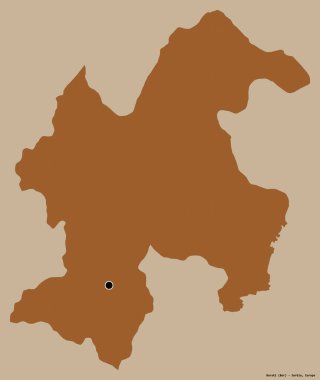 Sırbistan 'ın Borski ilçesi, başkenti sağlam bir renk zeminine sahip. Desenli dokuların bileşimi. 3B görüntüleme