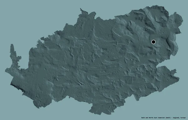 Form Bad Och Nordöstra Somerset Enhetlig Myndighet England Med Dess — Stockfoto