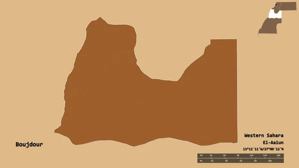 사하라 서부의 부이두 수도는 배경에 고립되어 있었다 패턴이 텍스처 렌더링 — 스톡 사진