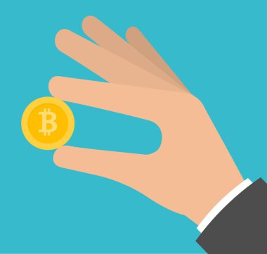 El tutma bitcoin vektörü