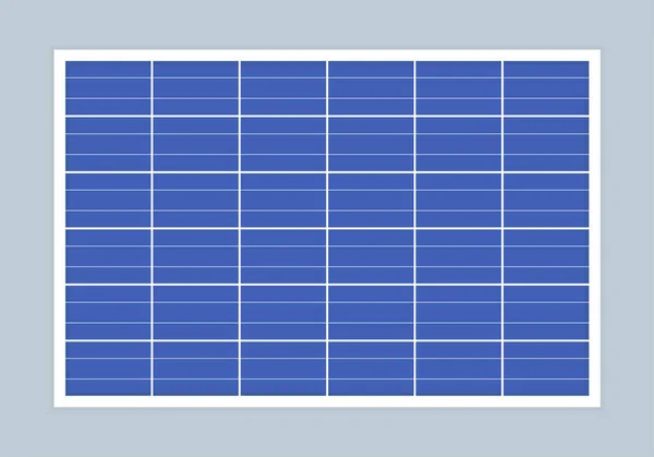 Vektor Abbildung Für Solarmodule — Stockvektor
