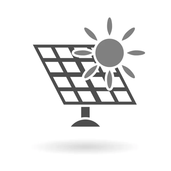 Ηλιακό Πάνελ Ενότητα Διανυσματικά Εικονογράφηση — Διανυσματικό Αρχείο