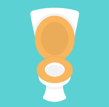 Tuvalet vektörü çizimi