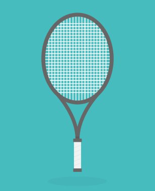Tenis raket simge vektörü