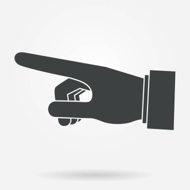 beyaz izole bir şey üzerinde işaret eden işadamı kırpılmış görüntü