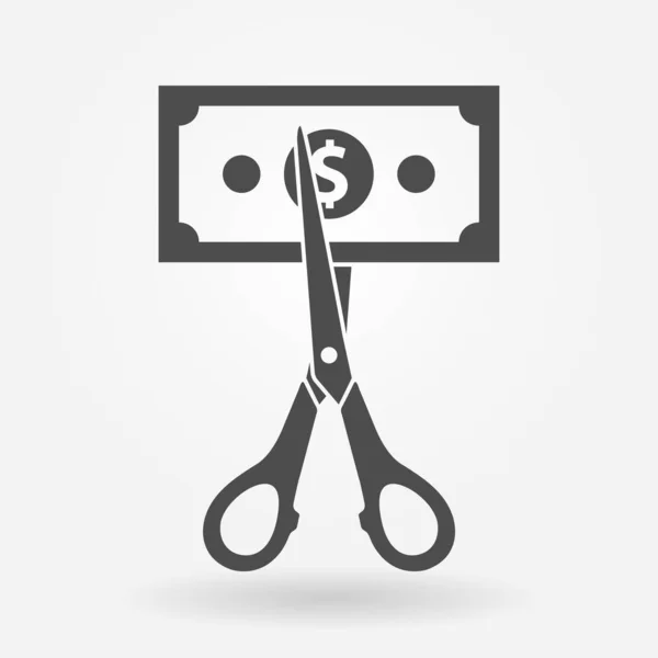 Beyaz banknot kesim makas