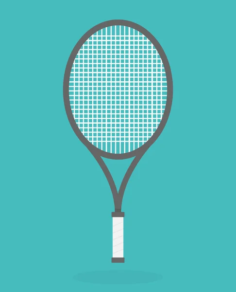 Teniszütő Ikon Vektor — Stock Vector