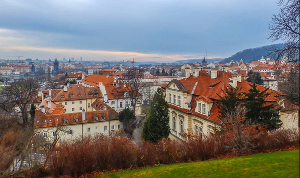 Пейзаж Европейского Города Огюст Чехия — стоковое фото