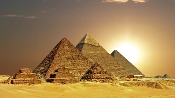 Starověké egyptské pyramidy, symbolem Egypta.